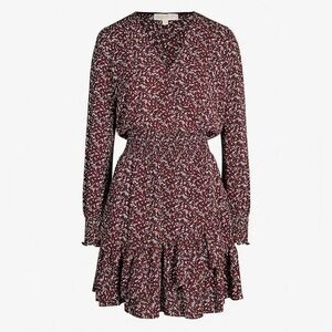 🍂 Michael Michael Kors Floral Print Mini Dress